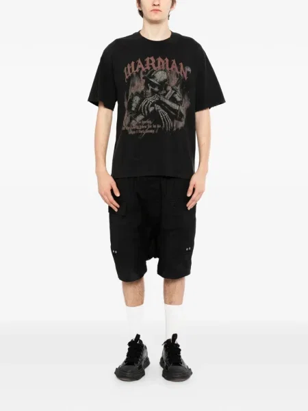 Tricou Warman cu imagine negru
