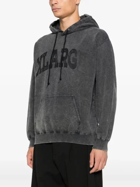 Hoodie Xlarge μαύρο