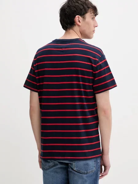 Tommy Jeans T-Shirt Granatowy
