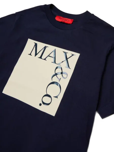 Koszulka dziecięca Max&co. niebieska