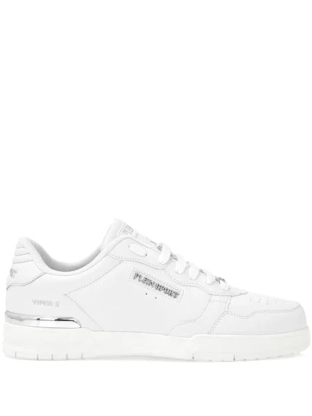 Sneakerși Plein Sport cu dungi de tigru alb