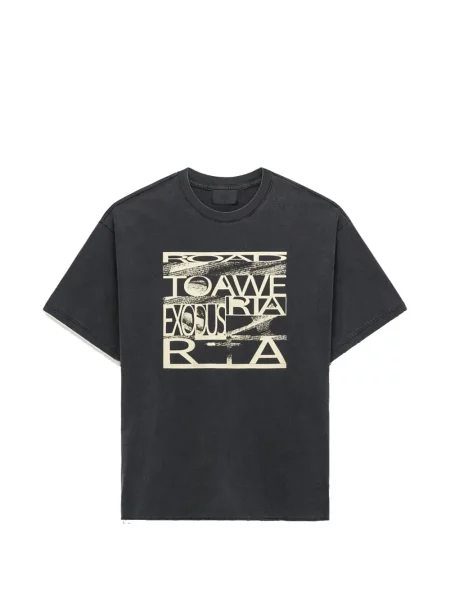 Tricou Rta cu imagine gri