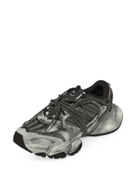 Sneakerși Adidas Adizero din piele zdrențuiți maro