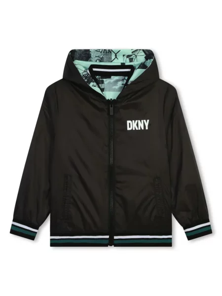 Kurtka dziecięca Dkny zielona