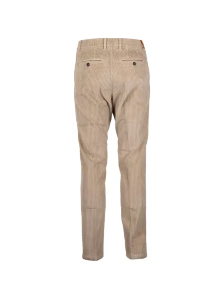Pantaloni Cruna de catifea cord cu cordon