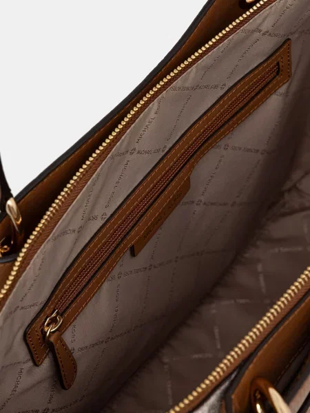 Кожаная сумка шоппер Michael Michael Kors