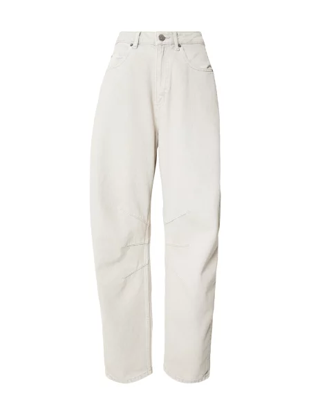 ADIDAS ORIGINALS Jeans HIGH RISE BARREL LEG DENIM deschis gri