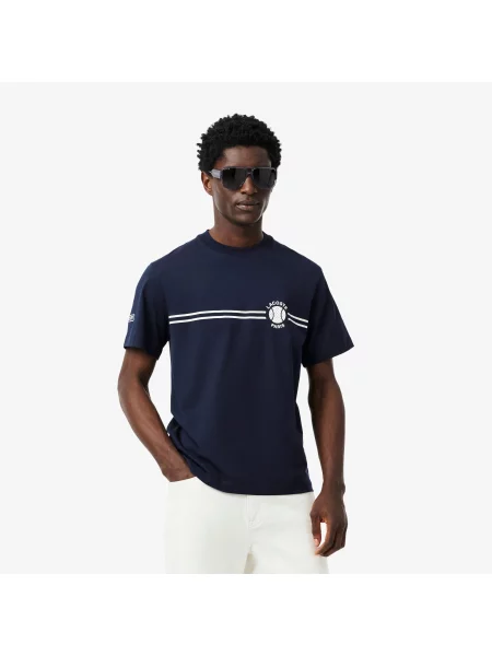 Футболка Lacoste синяя