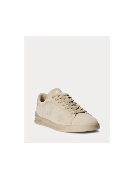 Sneakersy Polo Ralph Lauren zamszowe beżowe