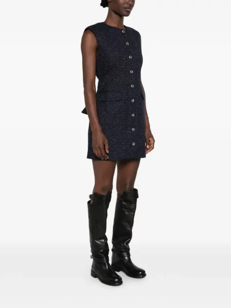 Rochie mini Maje albastru