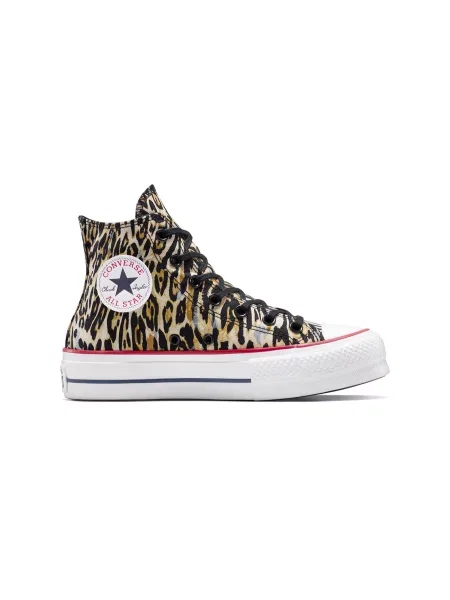 Converse Chuck Taylor All Star Lift Platform Leopard Kobiety Buty sportowe Converse Size: czarny