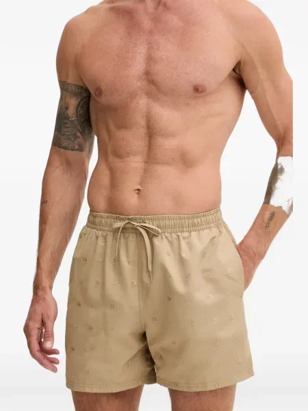 Slip de baie Nike maro