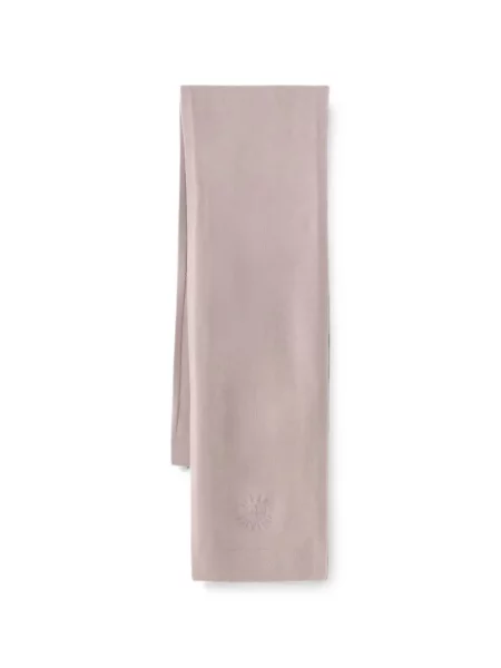 Fular Armani Exchange cu broderie roz