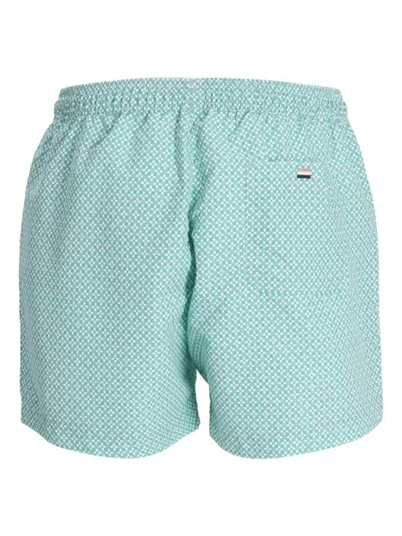 Pantaloni scurți Boss cu cordon verde