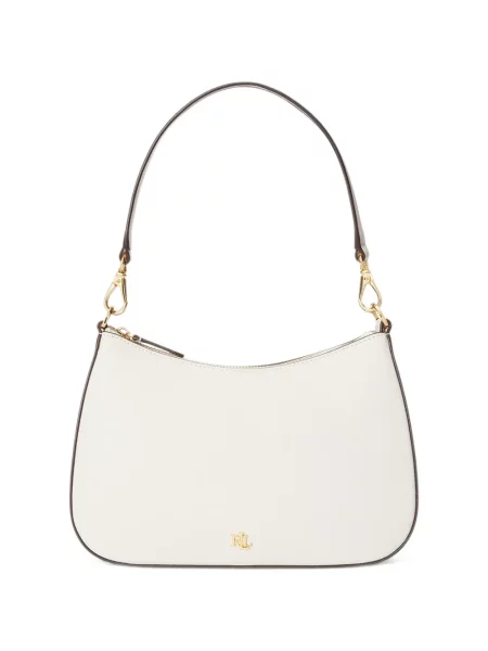 Geantă shopper Lauren Ralph Lauren alb