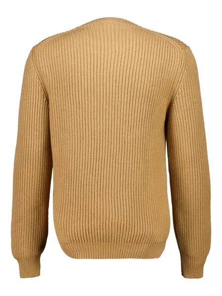 Pulover Fendi cu broderie maro