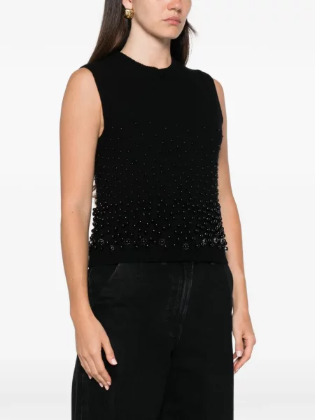 Vestă Semicouture tricotate negru