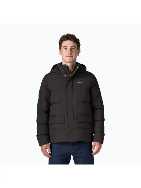 Geacă cu puf pentru bărbați Patagonia Sisar Down Hoody black negru