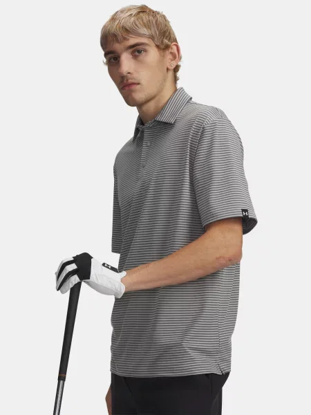 Tricou polo Under Armour cu dungi