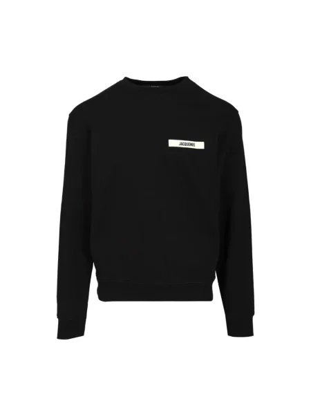 Bluza z kapturem Jacquemus z kapturem czarna