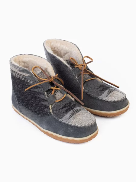 Minnetonka Botine Torrey gri bej