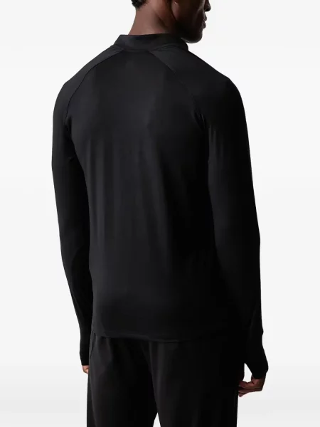 Μακρύς μπλούζα Under Armour μαύρο