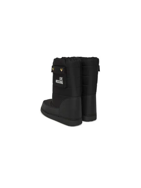 LOVE MOSCHINO Čizme za snijeg crna