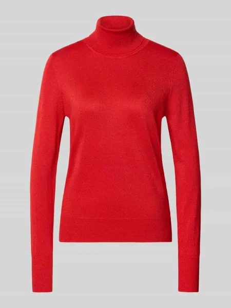 Sweter z dzianiny z prążkowanymi wykończeniami Christian Berg Woman