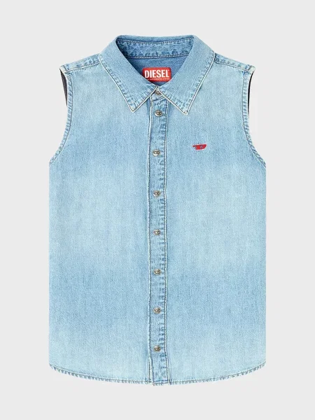 Сорочка Diesel блакитна