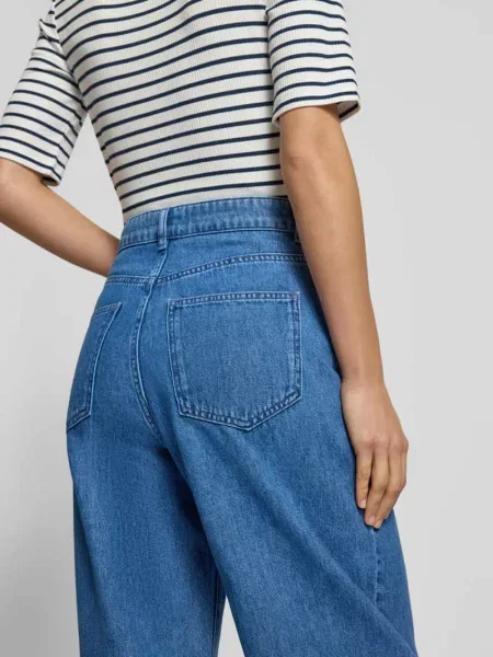 Jeans o kroju barrel leg Style Icon Collection niebieskie
