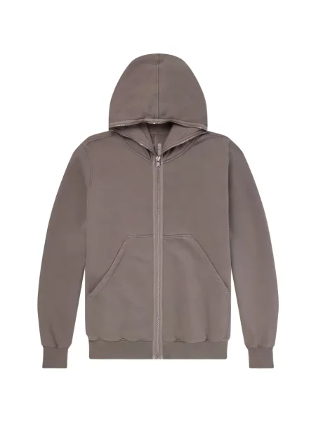 Majica s kapuljačom Rick Owens Drkshdw smeđa
