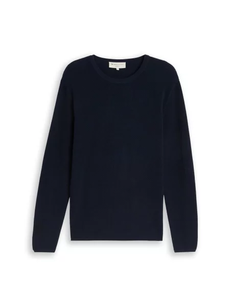 TOM TAILOR DENIM Pulover bleumarin