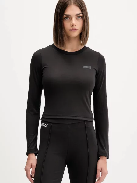 Tričko s dlouhým rukávem Puma PUMA x ROSÉ černá