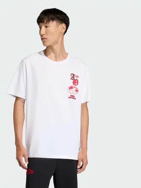 Футболка adidas білий