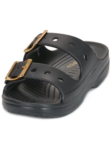Natikače Crocs sa kopčom crna