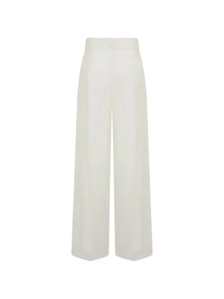 Pantaloni Moorer alb