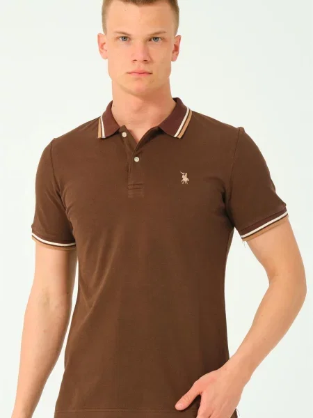 Polo majica Dewberry rjava