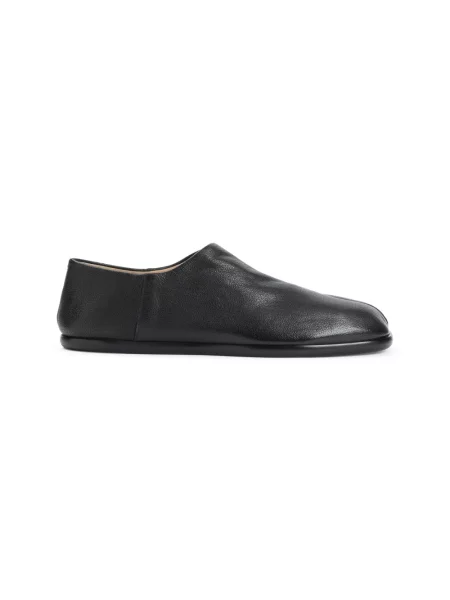 Półbuty Maison Margiela skórzane czarne
