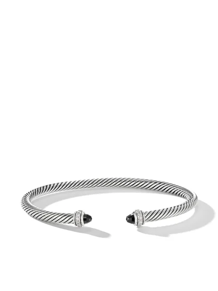 Brăţară David Yurman argintiu