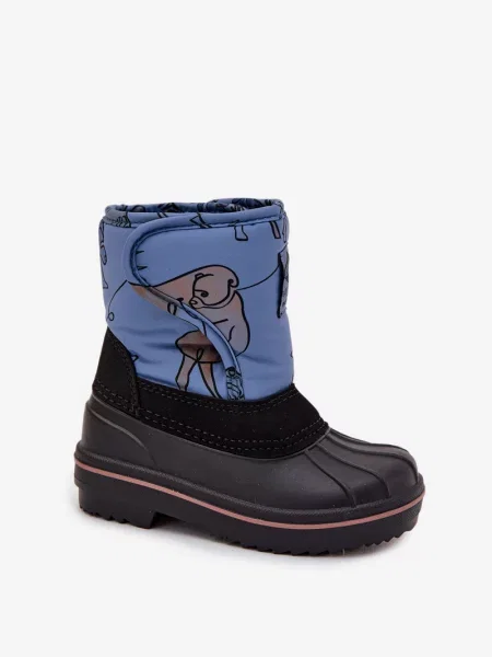 Gyerek hócsizma Lee Cooper fekete