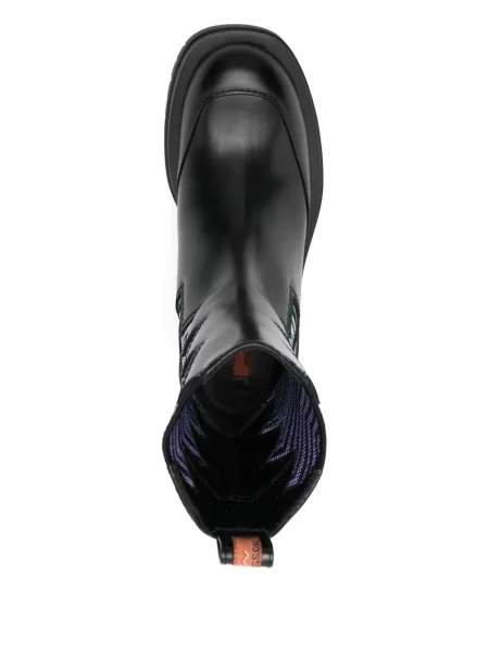 Botine chelsea Missoni negru