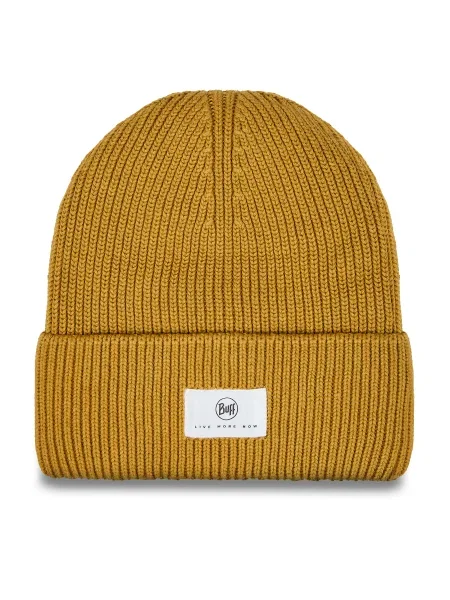 Téli sapka BUFF Knitted Drisk citronella. Méret: OS sárga