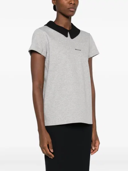 Gulerat tricou N°21 gri