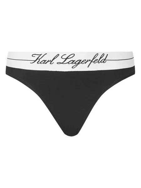 Klasické kalhotky KARL LAGERFELD bílé