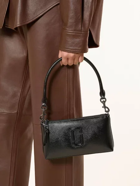 Marc Jacobs Saffiano Kabelka Přes Rameno The Snapshot Dtm černá