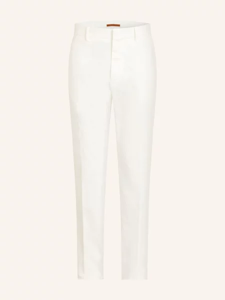 Zegna Chino Kalhoty Slim Fit bílá