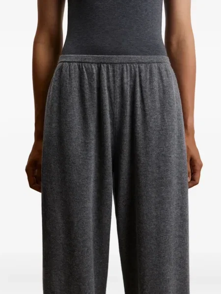 Pantaloni 12 Storeez tricotate gri