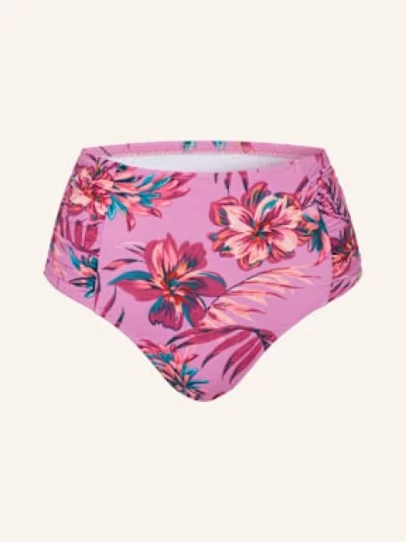 Lidea Dół Od Bikini Z Wysokim Stanem Tropic Radiance pink zielony