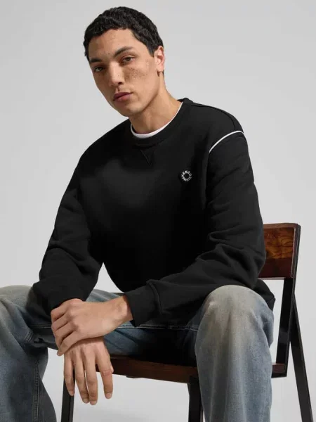 Bluza z czystej bawełny Kenzo czarna