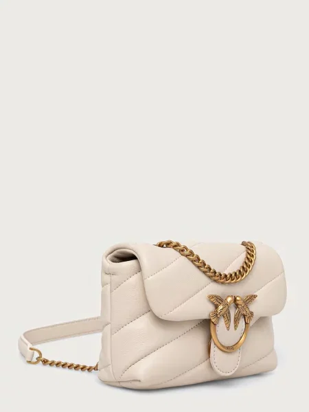 Crossbody torbica Pinko bela